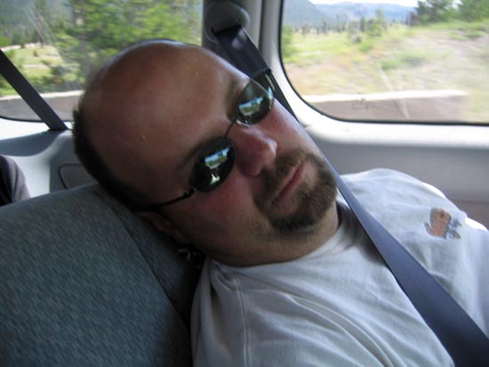 2006 family reunion in Yellowstone National Park